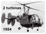 Helicóptero con 2 motores de turbina.