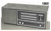 Radio análoga de 1965.