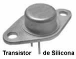 Transistor de silicona.